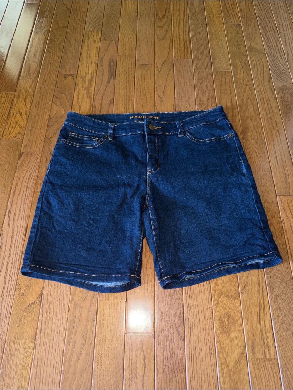 Michael Kors Dark Denim Shorts